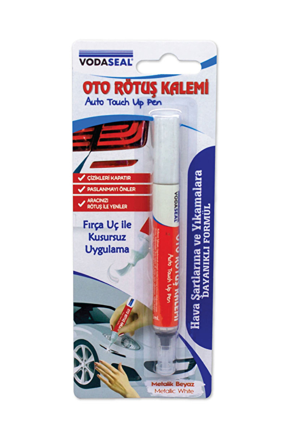 Vodaseal Beyaz Oto Rötuş Kalemi