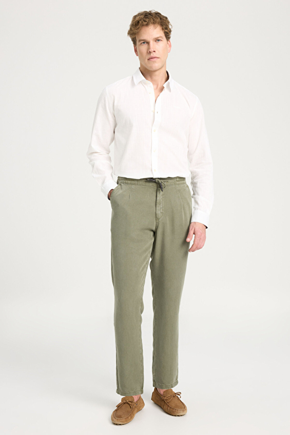 Wrangler Regular Fit Düz Paça Normal Bel Erkek Pantolon W221266X45 Yeşil Wrangler Regular Fit Düz Paça Normal Bel Erkek Pantolon W221266X45 Yeşil