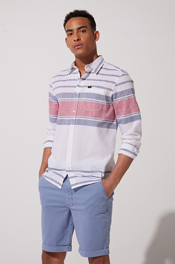 Lee Erkek Gömlek L231067900 Renkli Lee Erkek Gömlek L231067900 Renkli