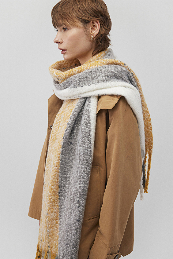 Mavi Kadın Atkı M197885 Hardal Mavi Kadın Atkı M197885 Hardal