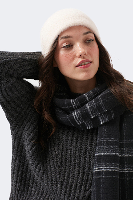 Mavi Kadın Bere M197933 32158 Beyaz Mavi Kadın Bere M197933 32158 Beyaz