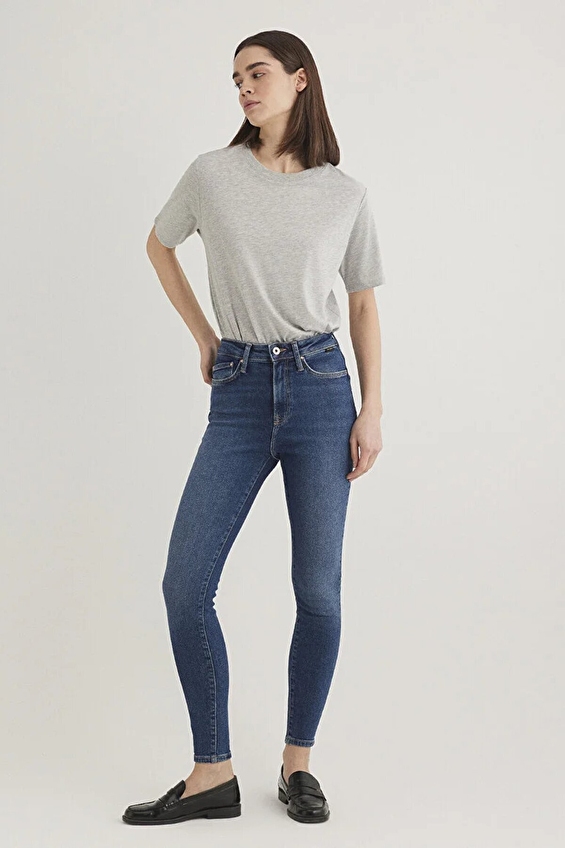Mavi Super Skinny Kadın Serenay Kot Pantolon M100980 33687 Koyu mavi Mavi Super Skinny Kadın Serenay Kot Pantolon M100980 33687 Koyu mavi