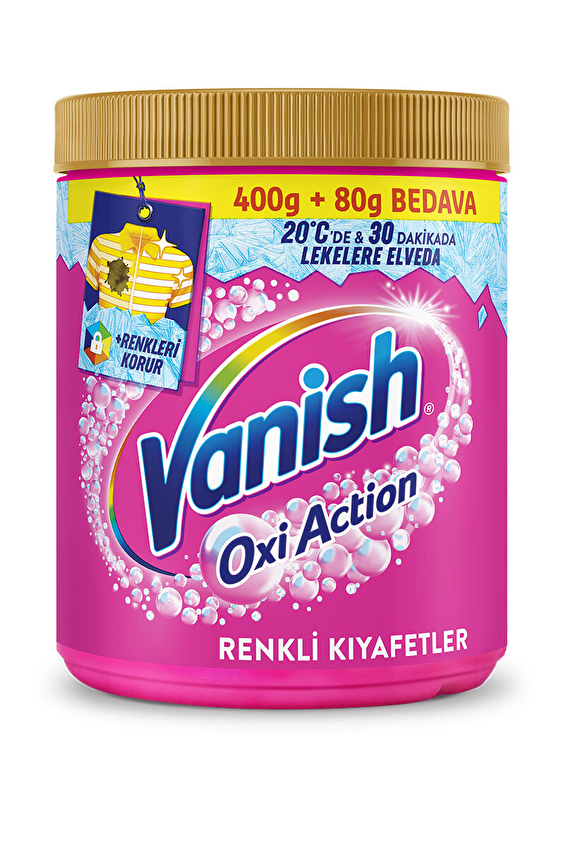 Vanish Kosla Multipower Toz 480 g Renkliler Leke Çıkarıcı Deterjan Güçlendirici