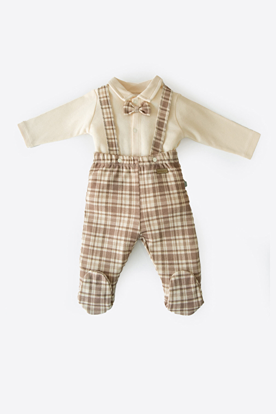 Kitikate Bebek Organik Takım S78889 Krem Kitikate Bebek Organik Takım S78889 Krem