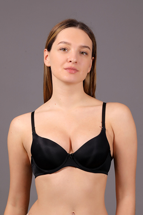New Bra Kadın Desteksiz Sütyen 7010 SYH Siyah New Bra Kadın Desteksiz Sütyen 7010 SYH Siyah