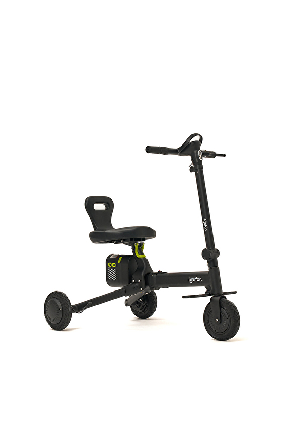 Igofor Katlanabilir Elektrikli Scooter - Gri Igofor Katlanabilir Elektrikli Scooter - Gri
