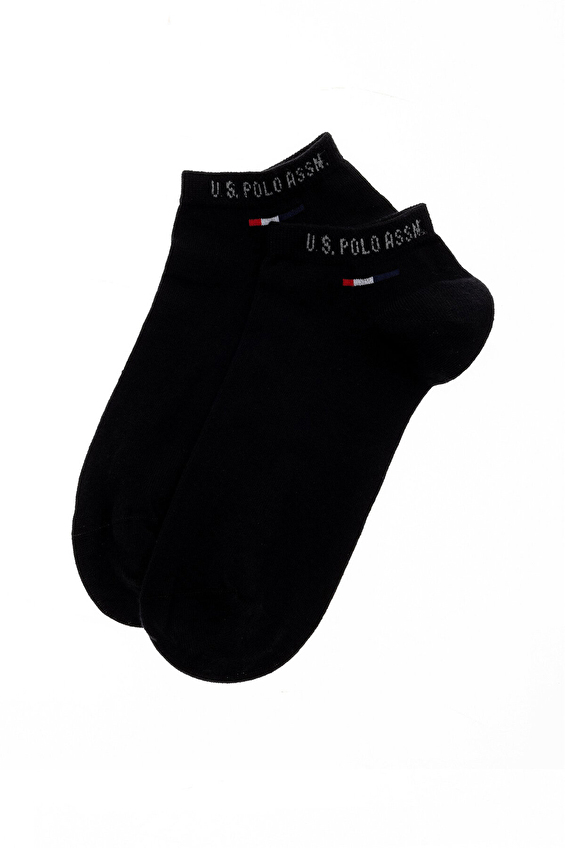 U.S. Polo Assn. Erkek 2'li Patik Çorap JAMES SK22 2 VR046 Siyah U.S. Polo Assn. Erkek 2'li Patik Çorap JAMES SK22 2 VR046 Siyah