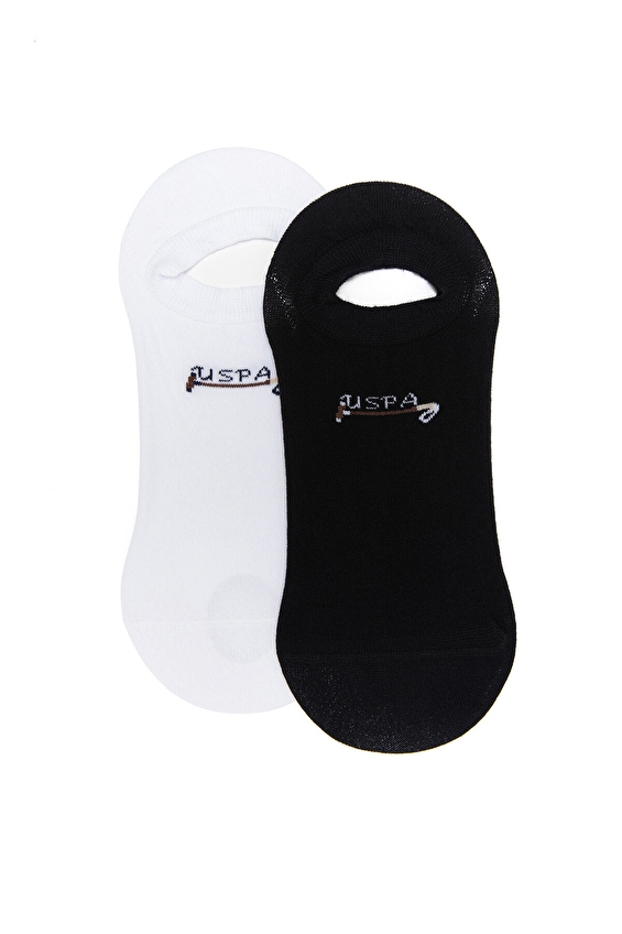 U.S. Polo Assn. Erkek 2'li Babet Çorap DEXTER IY23 VR046 Siyah U.S. Polo Assn. Erkek 2'li Babet Çorap DEXTER IY23 VR046 Siyah