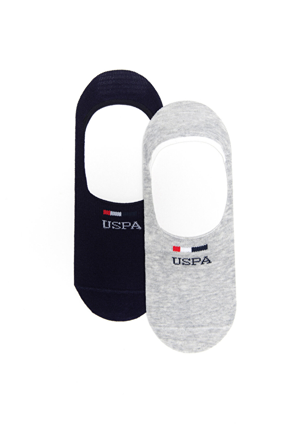 U.S. Polo Assn. Erkek 2'li Babet Çorap EARL IY23 VR086 Gri melanj U.S. Polo Assn. Erkek 2'li Babet Çorap EARL IY23 VR086 Gri melanj