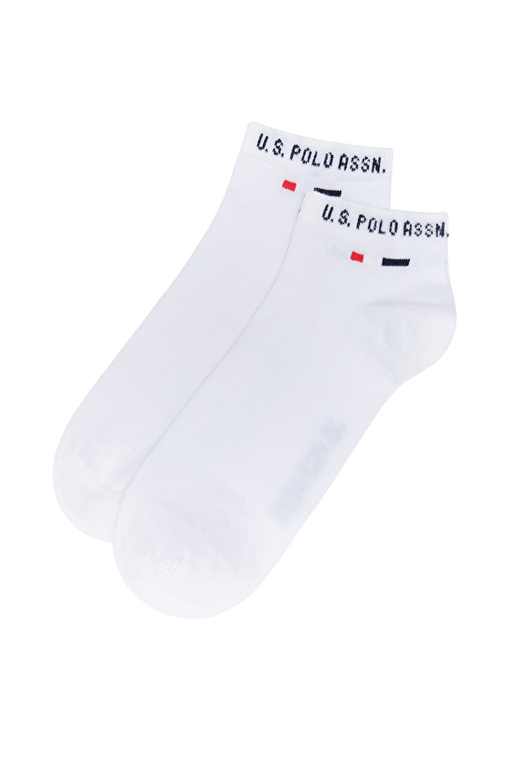 U.S. Polo Assn. Erkek 2'li Patik Çorap JAMES 2 IY23 BY0001 Beyaz U.S. Polo Assn. Erkek 2'li Patik Çorap JAMES 2 IY23 BY0001 Beyaz