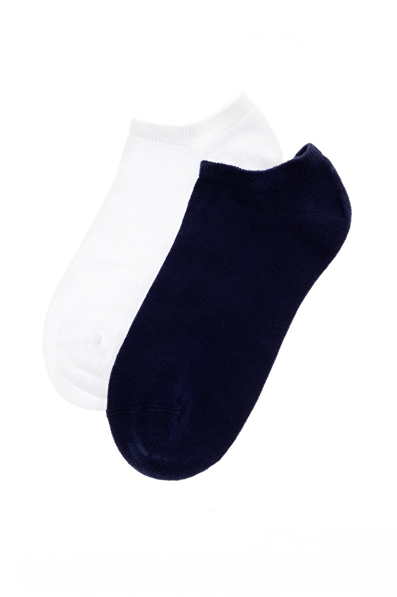 U.S. Polo Assn. Kadın 2'li Patik Çorap CORA IY23 VR033 Lacivert U.S. Polo Assn. Kadın 2'li Patik Çorap CORA IY23 VR033 Lacivert