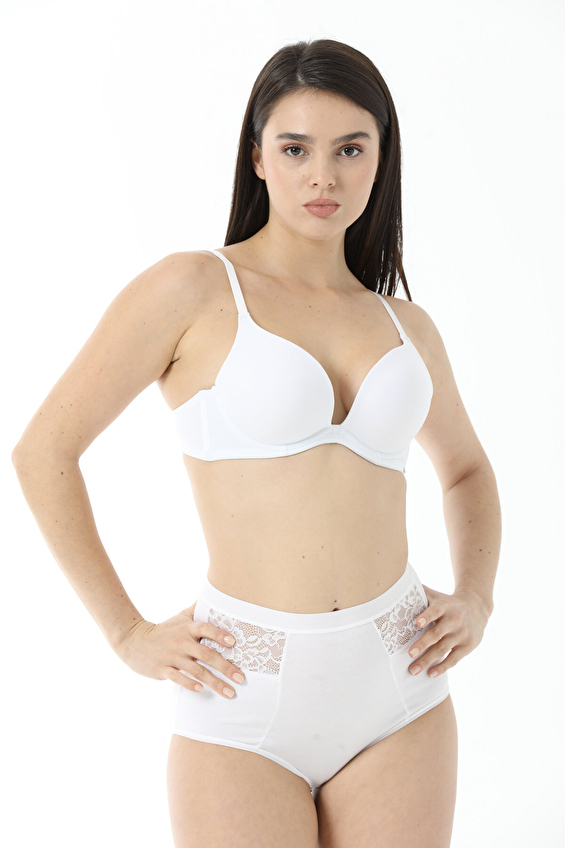 Öts Kadın 3'lü Likralı Külot 4414 RNK Renkli Öts Kadın 3'lü Likralı Külot 4414 RNK Renkli