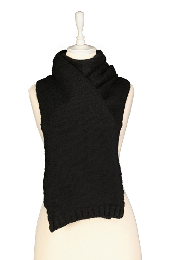 Fonem Unisex Kadın Atkı FO 4589 Siyah