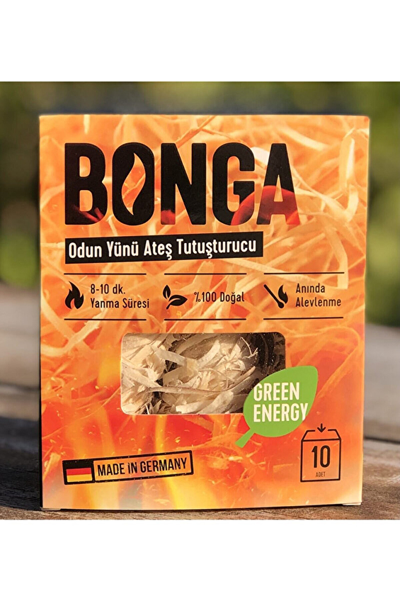 Bonga Odun Yünü Tutuşturucu 10 Adet Bonga Odun Yünü Tutuşturucu 10 Adet