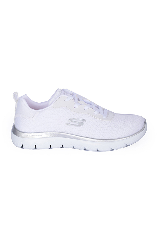 Skechers Summits Kadın Ayakkabı 88888316TK WSL Beyaz/gümüş Skechers Summits Kadın Ayakkabı 88888316TK WSL Beyaz/gümüş
