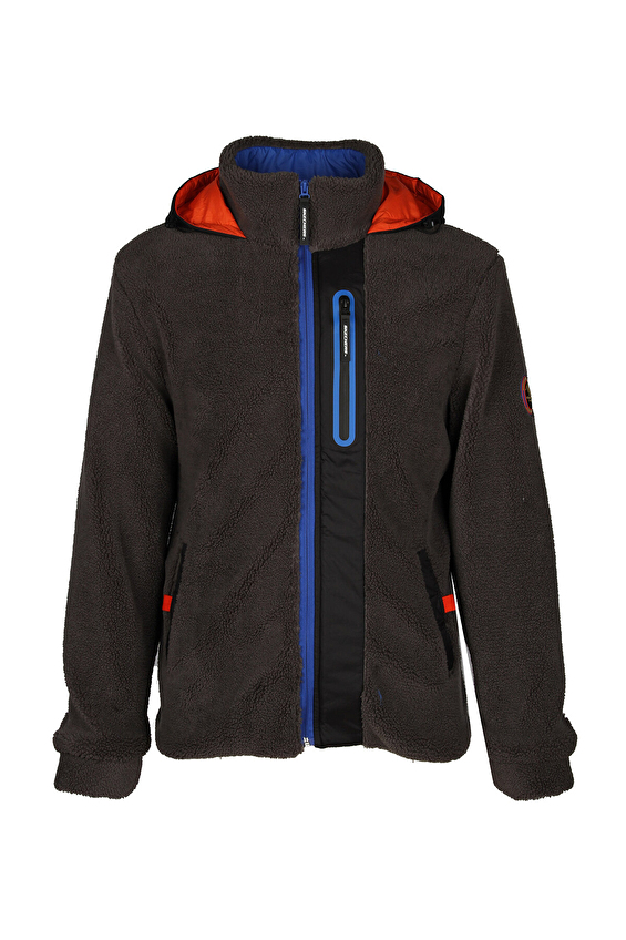 Skechers Erkek Polar Ceket S242039 035 Gri Skechers Erkek Polar Ceket S242039 035 Gri