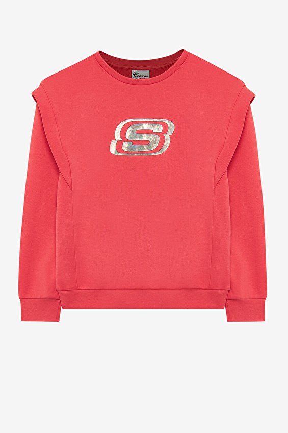 Skechers Kız Çocuk Sweatshirt SK232073-831 Skechers Kız Çocuk Sweatshirt SK232073-831