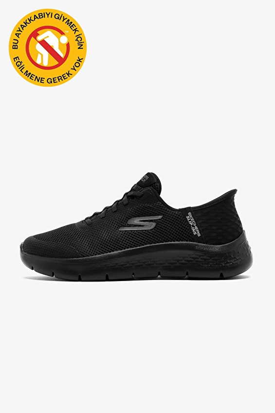 Skechers Go Walk Flex Kadın Slip ins Ayakkabı 124836TK BBK Siyah Skechers Go Walk Flex Kadın Slip ins Ayakkabı 124836TK BBK Siyah