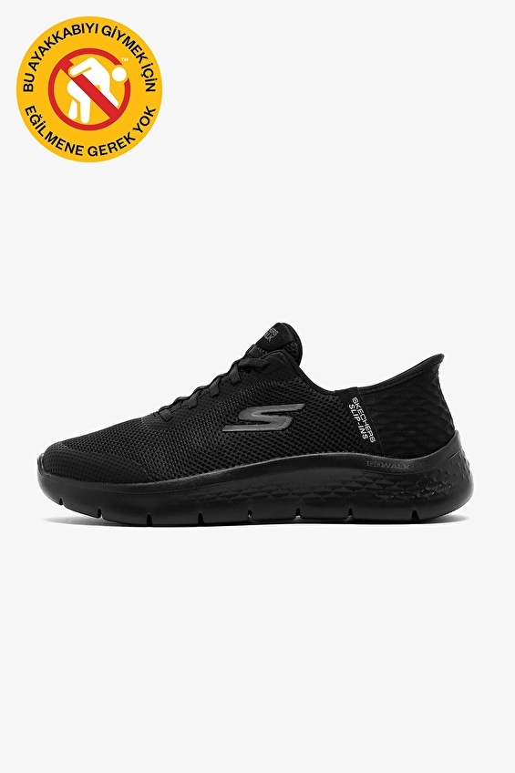 Skechers Go Walk Flex Kadın Slip ins Ayakkabı 124836TK BBK Siyah Skechers Go Walk Flex Kadın Slip ins Ayakkabı 124836TK BBK Siyah