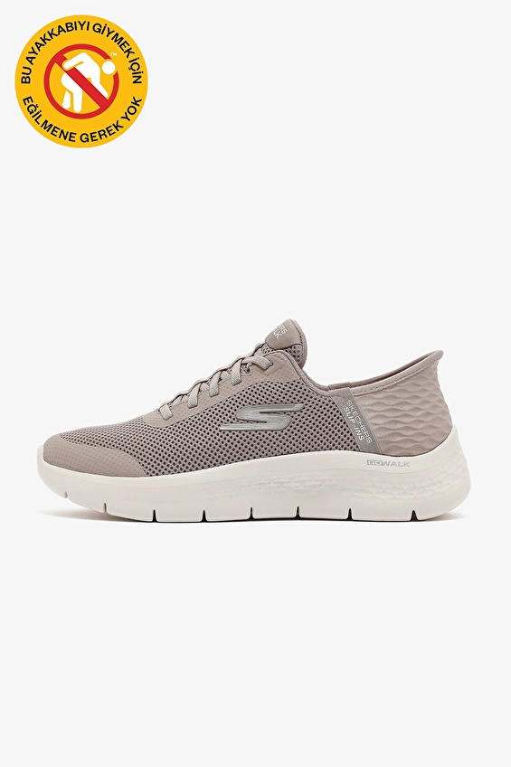 Skechers Go Walk Flex Kadın Slip ins Ayakkabı 124836TK TPE Bej Skechers Go Walk Flex Kadın Slip ins Ayakkabı 124836TK TPE Bej