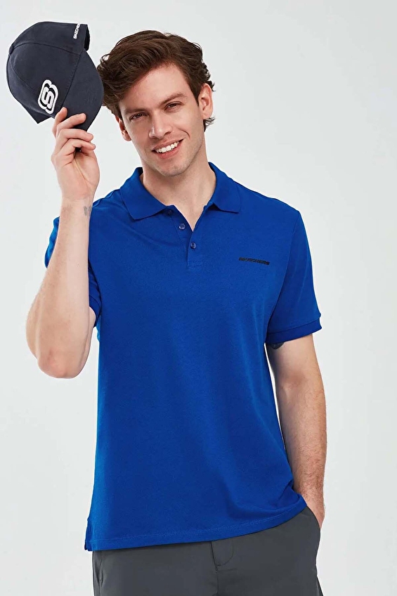 Skechers Erkek Polo Yaka Tişört S211800 1730 Saks Skechers Erkek Polo Yaka Tişört S211800 1730 Saks