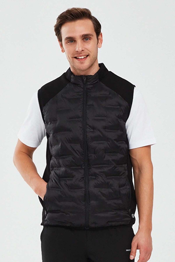 Skechers Erkek Outerwear Yelek S241154 3817 Siyah Skechers Erkek Outerwear Yelek S241154 3817 Siyah