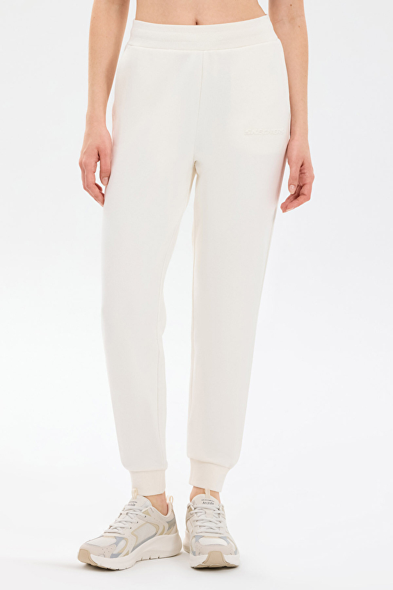 Skechers Kadın Essential Eşofman Altı S2610002 3855 Beyaz Skechers Kadın Essential Eşofman Altı S2610002 3855 Beyaz