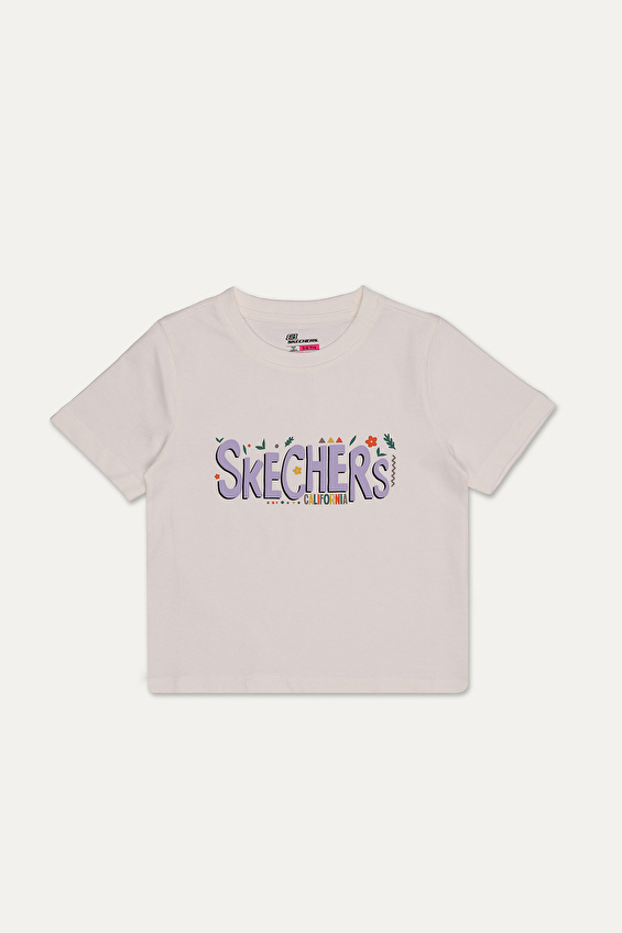 Skechers Kız Çocuk Tişört SK2610023 3855 SK2610023-3855 Beyaz Skechers Kız Çocuk Tişört SK2610023 3855 SK2610023-3855 Beyaz
