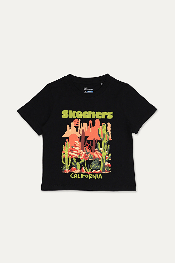 Skechers Erkek Çocuk Tişört SK2610011-3817 Skechers Erkek Çocuk Tişört SK2610011-3817