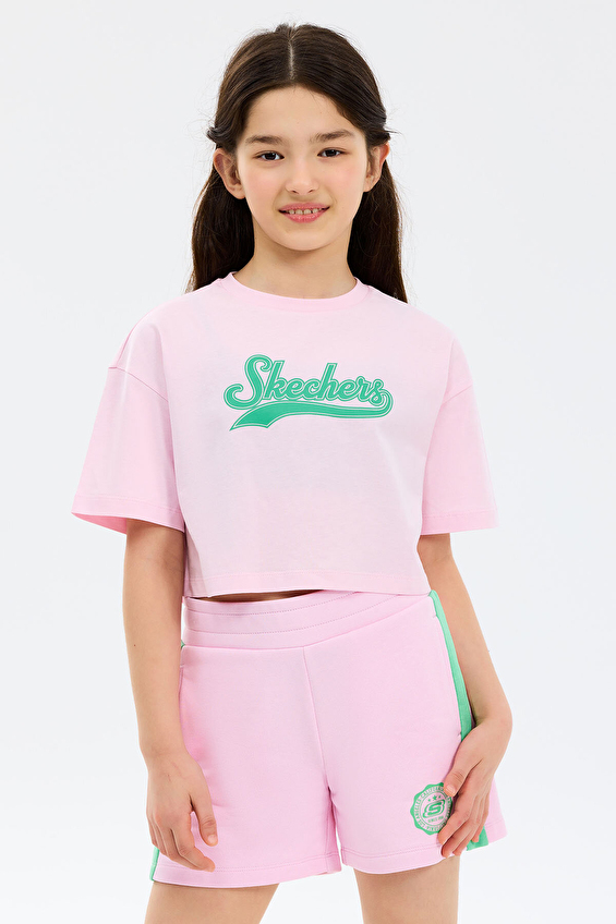 Skechers Kız Çocuk Eşofman Alt SK2610032-0098 Pembe