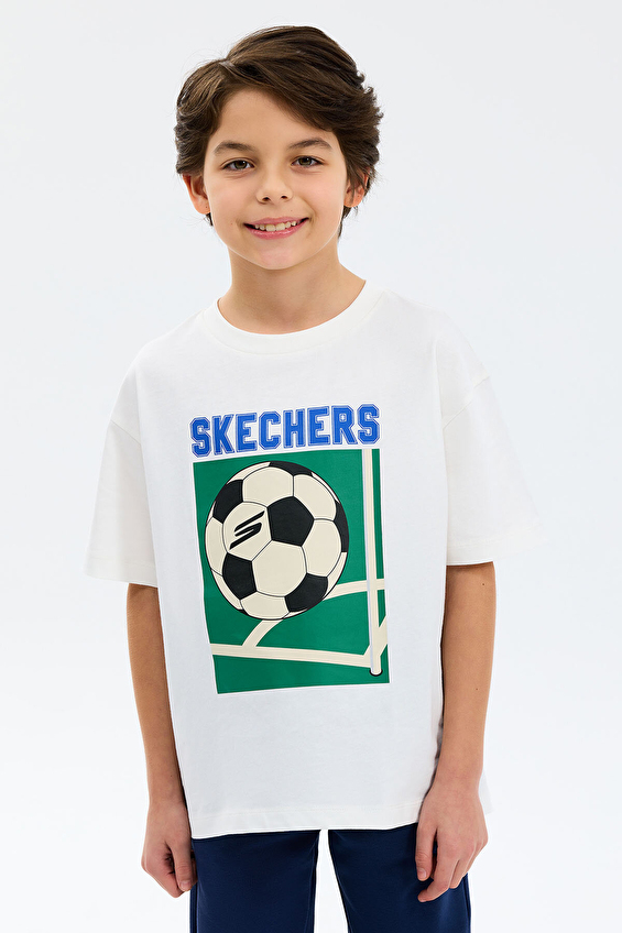 Skechers Erkek Çocuk Tişört SK2610079-3855 Skechers Erkek Çocuk Tişört SK2610079-3855