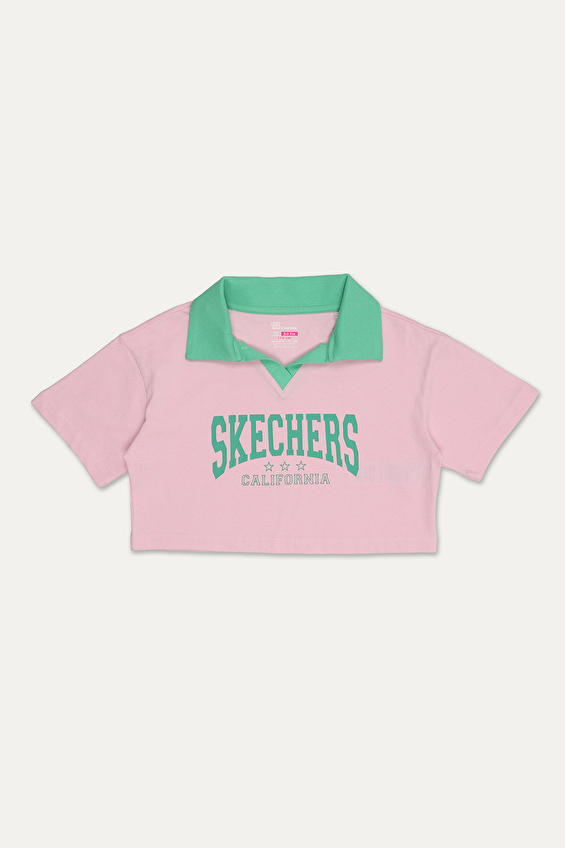 Skechers Kız Çocuk Tişört SK2610028 0098 SK2610028-0098 Pembe Skechers Kız Çocuk Tişört SK2610028 0098 SK2610028-0098 Pembe