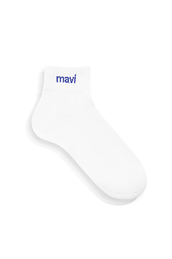 Mavi Kadın Soket Çorap M1910331 BYZ Beyaz Mavi Kadın Soket Çorap M1910331 BYZ Beyaz