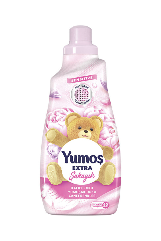 Yumoş Extra Yumuşatıcı 1440 ml Şakayık Yumoş Extra Yumuşatıcı 1440 ml Şakayık