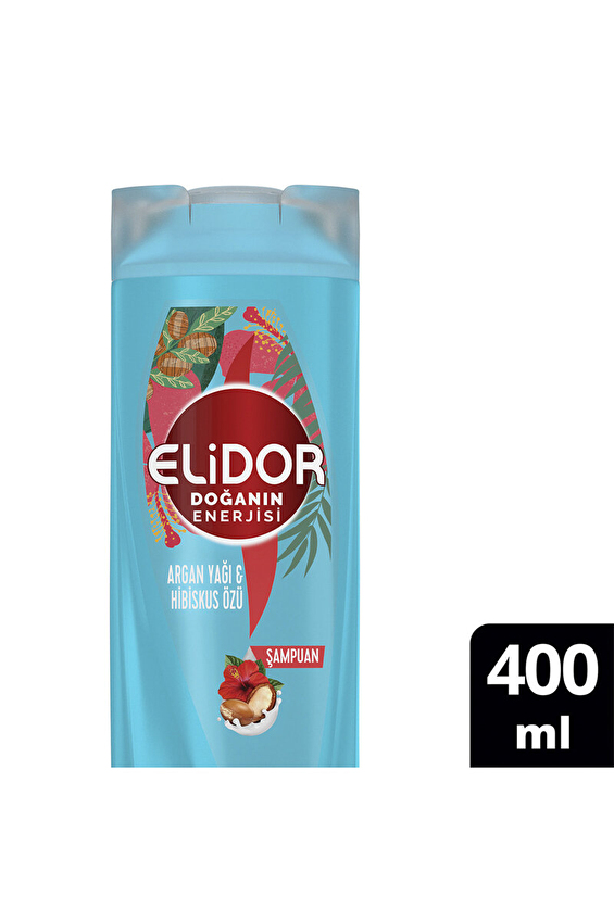 Elidor Satura Argan Yağı ve Hibiskus Şampuan 400 ml Elidor Satura Argan Yağı ve Hibiskus Şampuan 400 ml