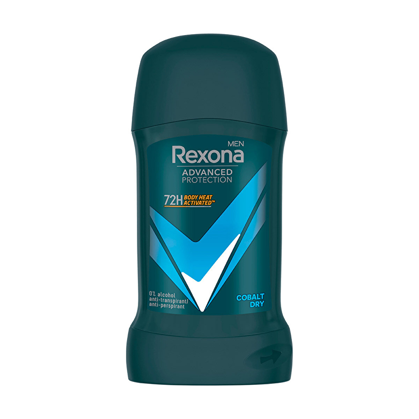 Rexona Stick Cobalt Dry Black+White Erkek 50 ml