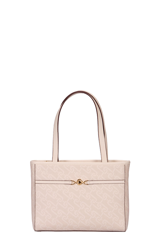 U.S. Polo Assn. Kadın Omuz Çantası US25100 Ekru