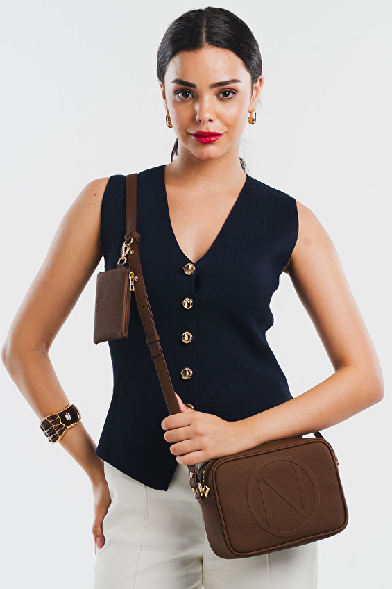 Nautica Kadın Postacı Çantası CN7594T Acı kahve Nautica Kadın Postacı Çantası CN7594T Acı kahve