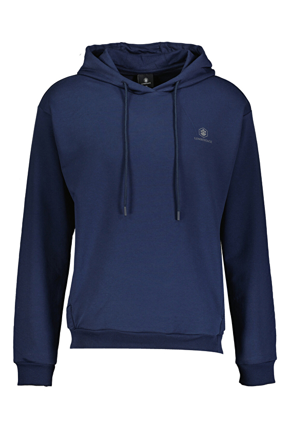 Lumberjack Erkek Sweatshirt BASIC HO SN73 Lacivert Lumberjack Erkek Sweatshirt BASIC HO SN73 Lacivert