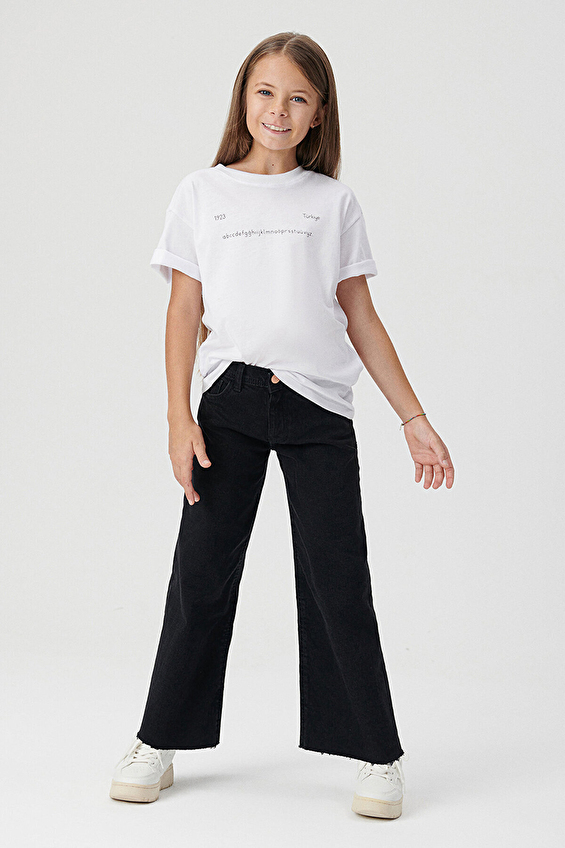 Mavi Kız Çocuk Kot Pantolon M7010036-82058 Mavi Kız Çocuk Kot Pantolon M7010036-82058