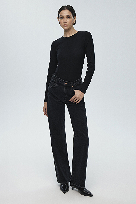 Mavi Wide Leg Kadın Victoria Kot Pantolon M101072 82298 Denım Mavi Wide Leg Kadın Victoria Kot Pantolon M101072 82298 Denım