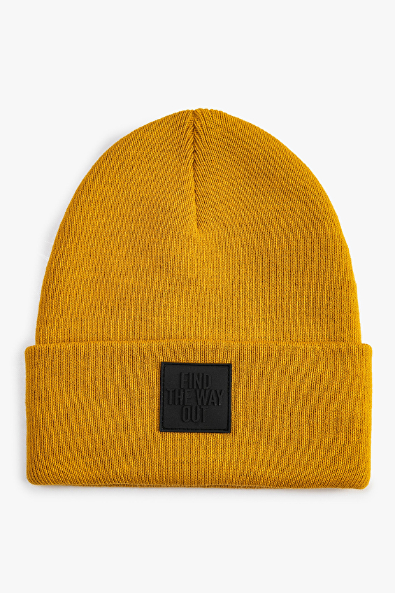 Koton Erkek Bere 4WAM50002AA Hardal Koton Erkek Bere 4WAM50002AA Hardal