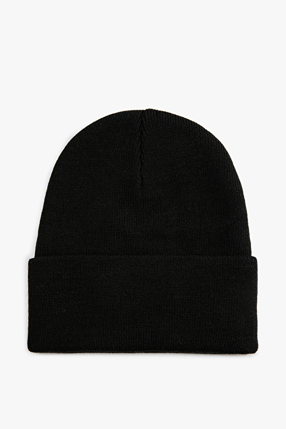 Koton Erkek Bere 4WAM50007AA Siyah Koton Erkek Bere 4WAM50007AA Siyah