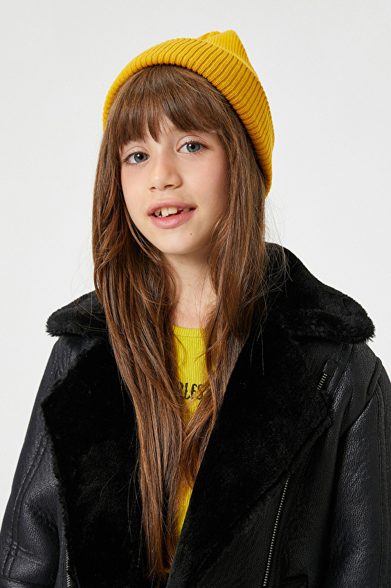 Koton Erkek Çocuk Bere 4WKB50002AA Hardal Koton Erkek Çocuk Bere 4WKB50002AA Hardal