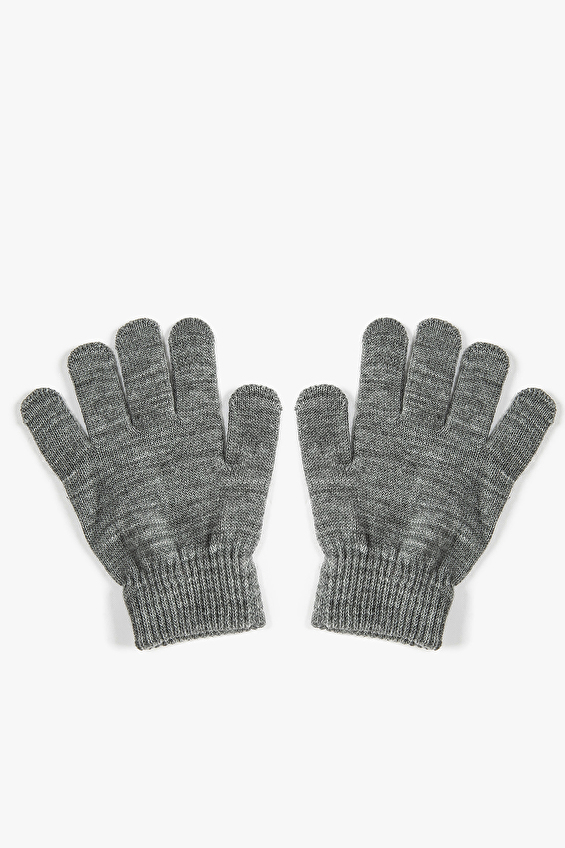 Koton Erkek Çocuk Eldiven 4WKB50003AA Gri Koton Erkek Çocuk Eldiven 4WKB50003AA Gri