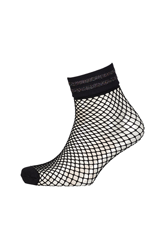 Penti Kadın File Çorap 500 Siyah