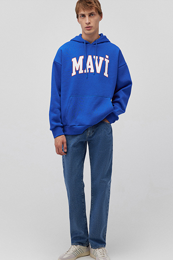 Mavi Erkek Sweatshirt M067149 70896 Saks Mavi Erkek Sweatshirt M067149 70896 Saks