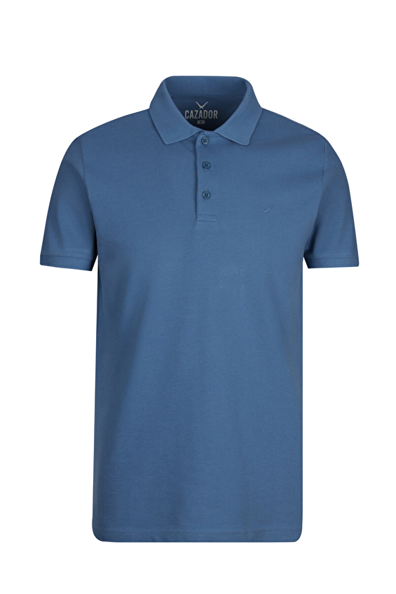 Cazador Polo Yaka Slim Fit Erkek Tişört 25YCEEO04613 Mavi Cazador Polo Yaka Slim Fit Erkek Tişört 25YCEEO04613 Mavi