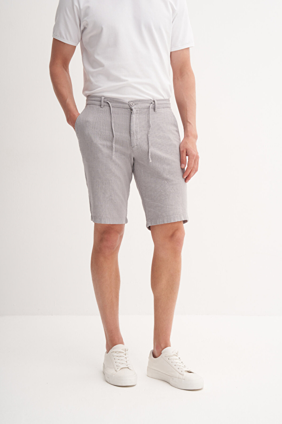 Cazador Slim Fit Erkek Bermuda 25YCEED06108 Gri Cazador Slim Fit Erkek Bermuda 25YCEED06108 Gri