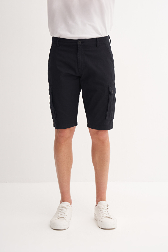 Cazador Regular Fit Erkek Bermuda 25YCEED06143 Siyah Cazador Regular Fit Erkek Bermuda 25YCEED06143 Siyah